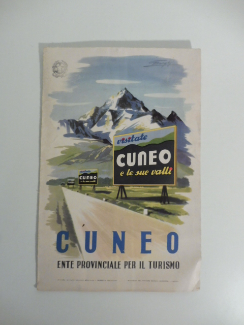 Cuneo. Ente provinciale per il turismo. (Pieghevole pubblicitario)